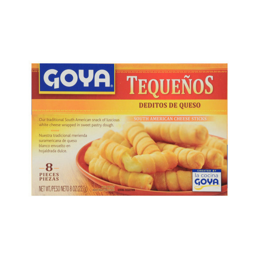 Goya Tequeños Deditos de Queso Standard Size - 8 Pieces
